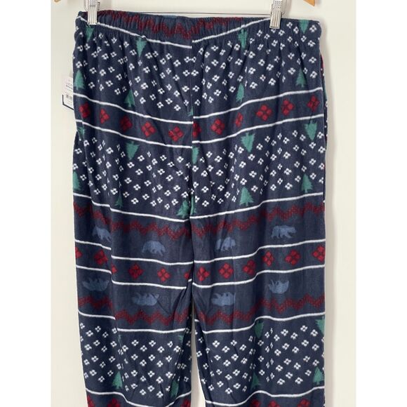 Lucky Brand Men's Fleece Pajama Pants Size Large Holiday Festive NEW k18 - Picture 11 of 11